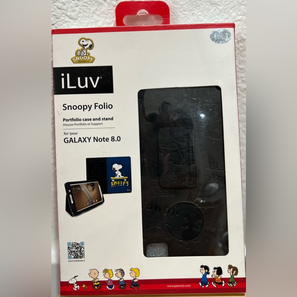 Iluv Galaxy note 8 snoopy themed cover